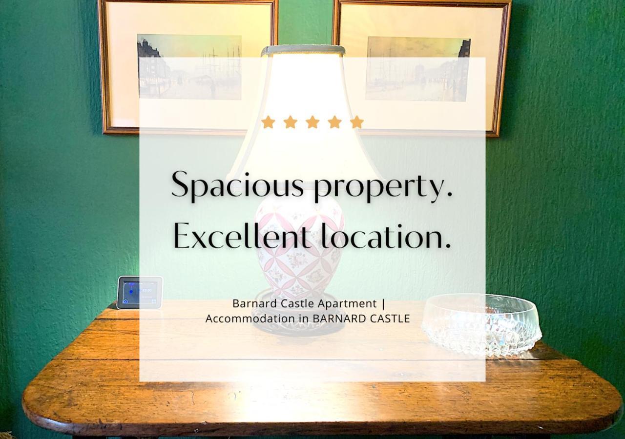 Spacious Georgian Apartment, Central Barnard Castle. Buitenkant foto
